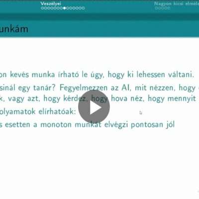 AI világa - Csontos Gábor